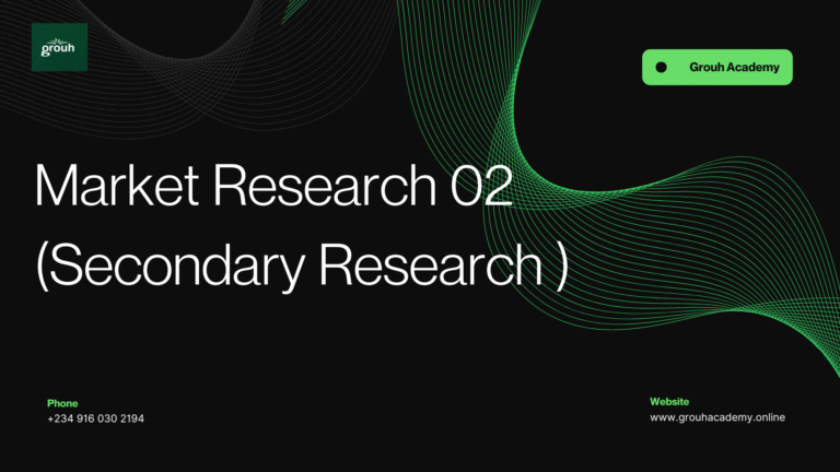 Market Research Made Simple: Secondary Research