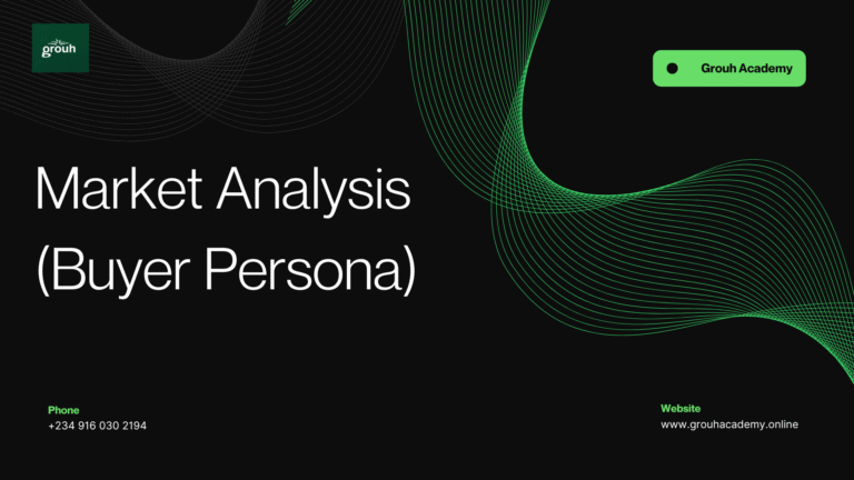 Market Analysis: Building Your Buyer Persona