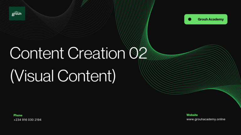 Content Creation: Mastering Visual Content